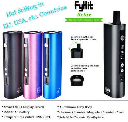 อุปกรณ์พกพา เครื่องทำไอระเหย เซรามิคหลอดเป่า 0.5g ใบยาสูบ